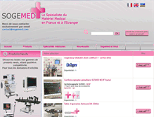 Tablet Screenshot of materiel-medical-occasion.com